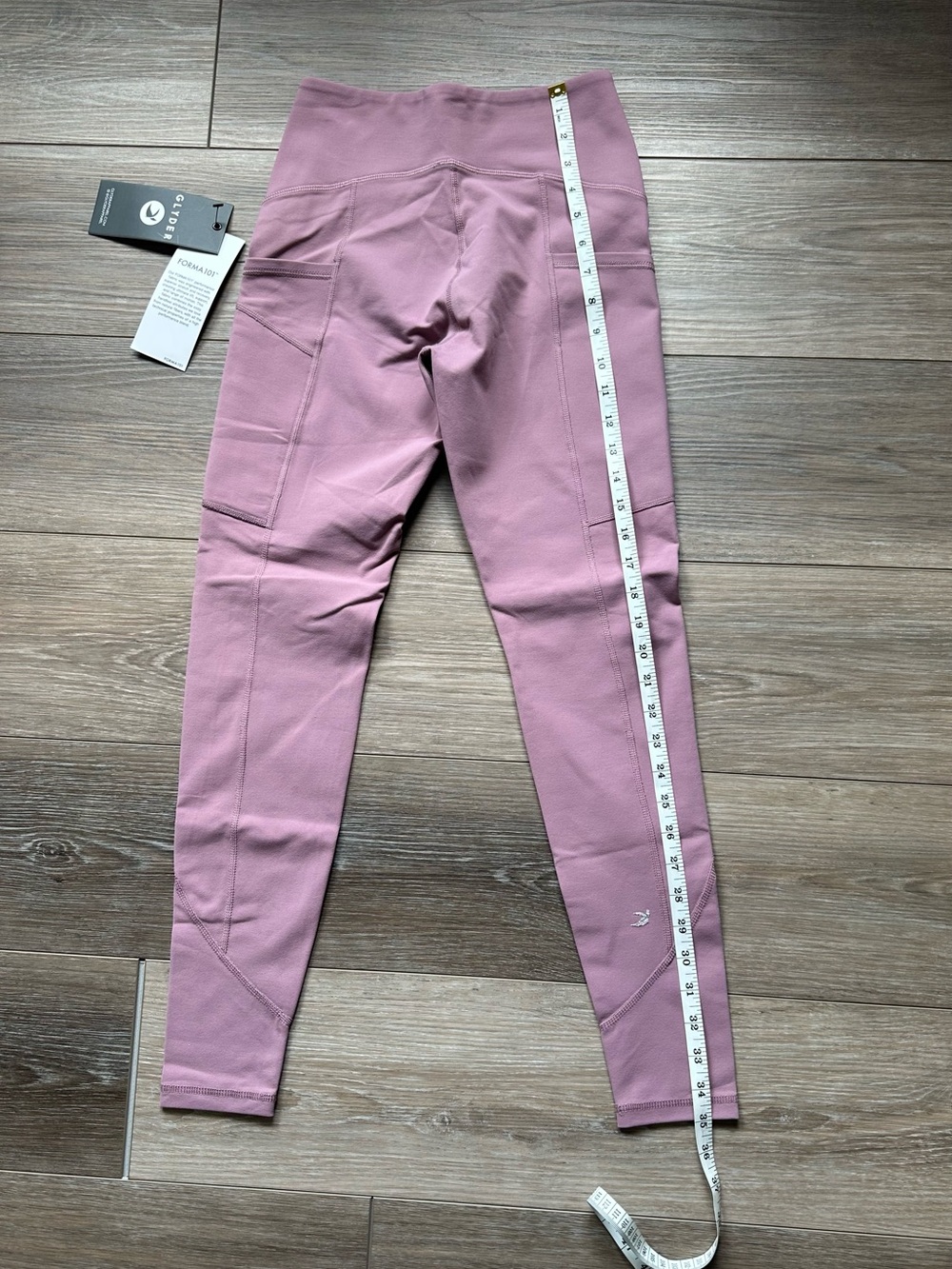 NWT Glyder Women’s High-Waist Leggings in Dusty Pink Size S - Picture 7 of 9